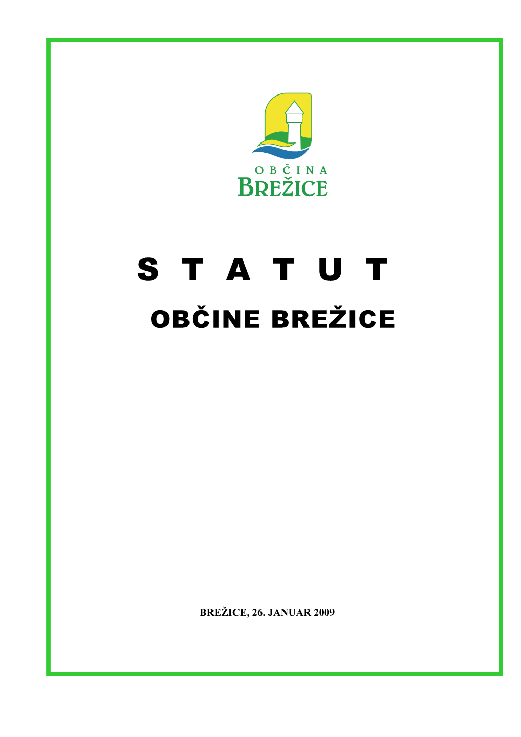 Statut Občine Brežice