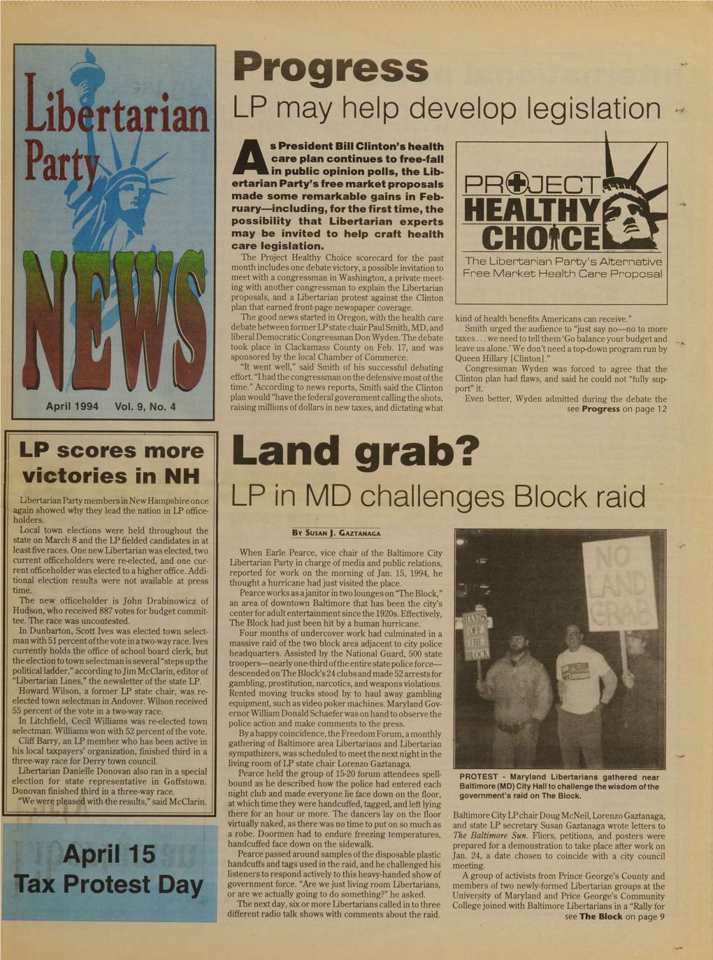 LP News April 1994