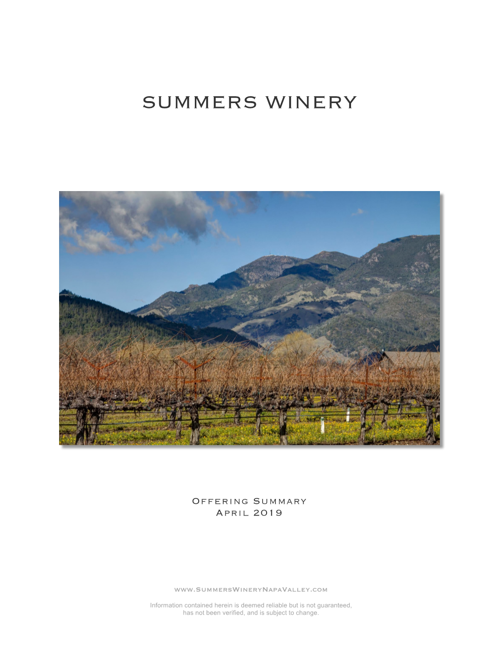 Summers Winery