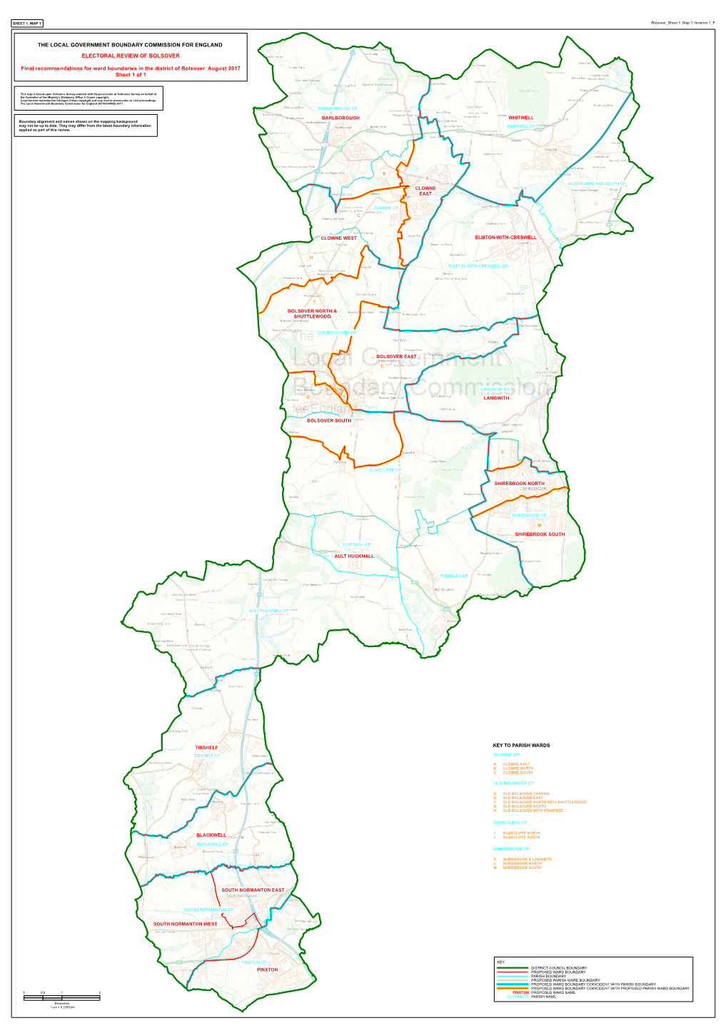 The Local Government Boundary Commission for England Electoral Review of Bolsover