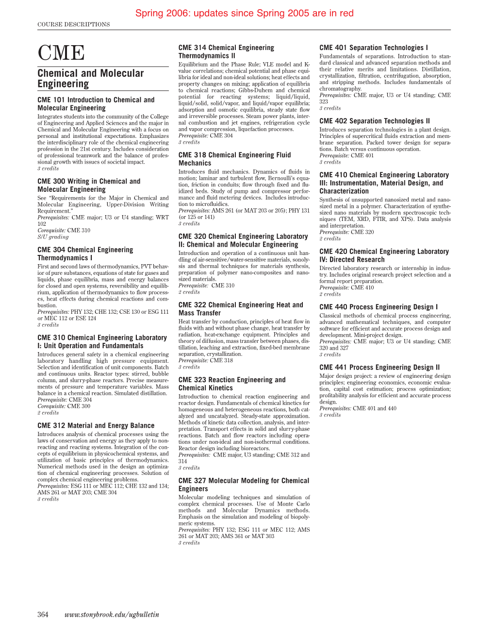 CME (Chemical and Molecular Engineering)