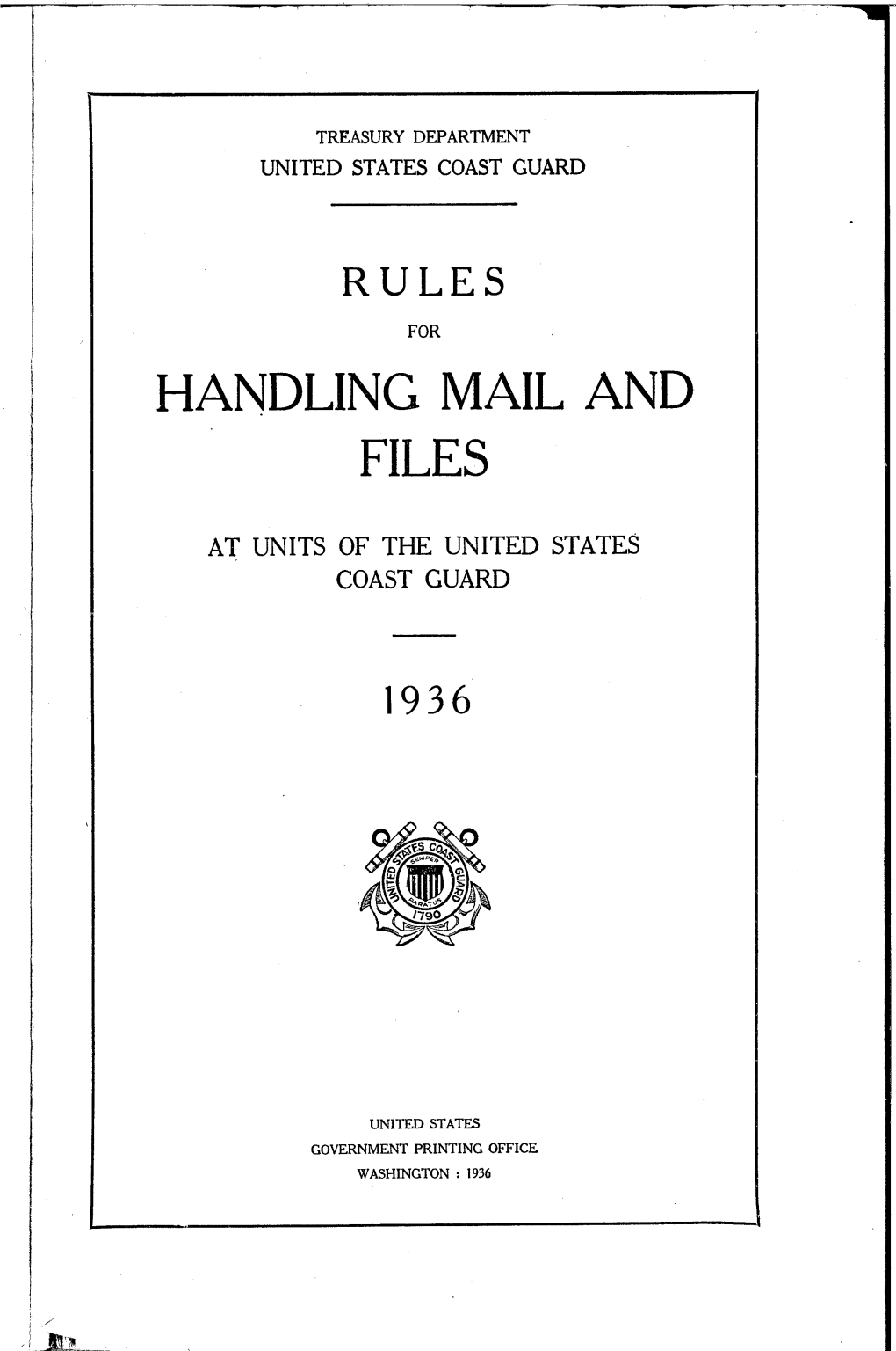 Handling Mail and Files