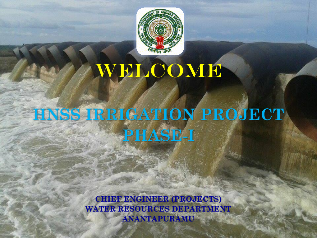 1 HNSS Lift Irrigation