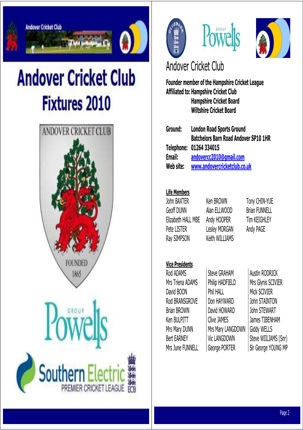 Andover Cricket Club