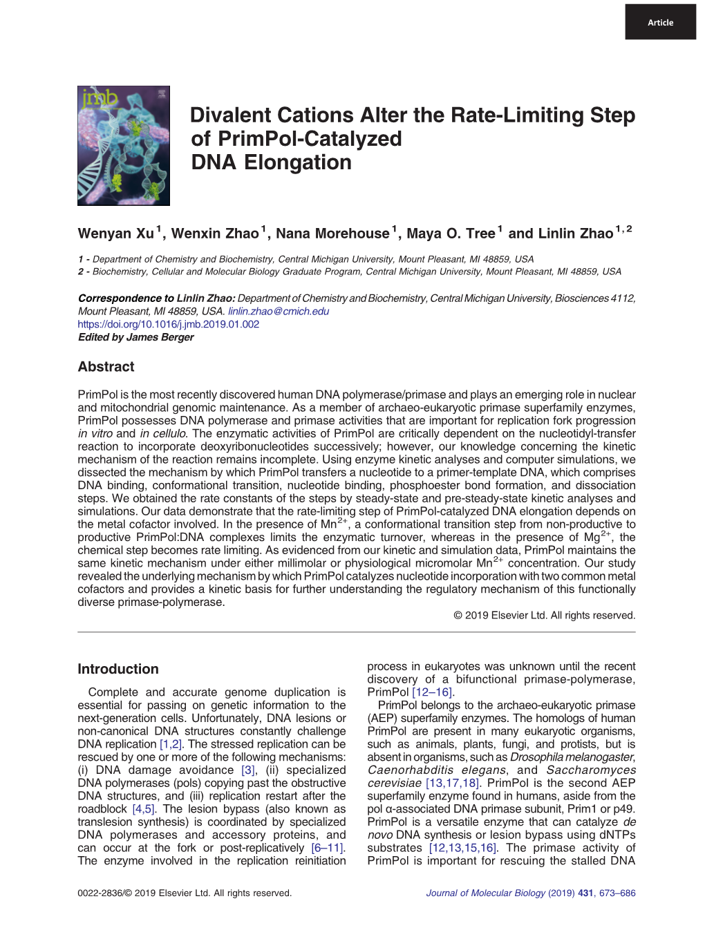 Divalent Cations Alter the Rate-Limiting Step of Primpol-Catalyzed DNA Elongation