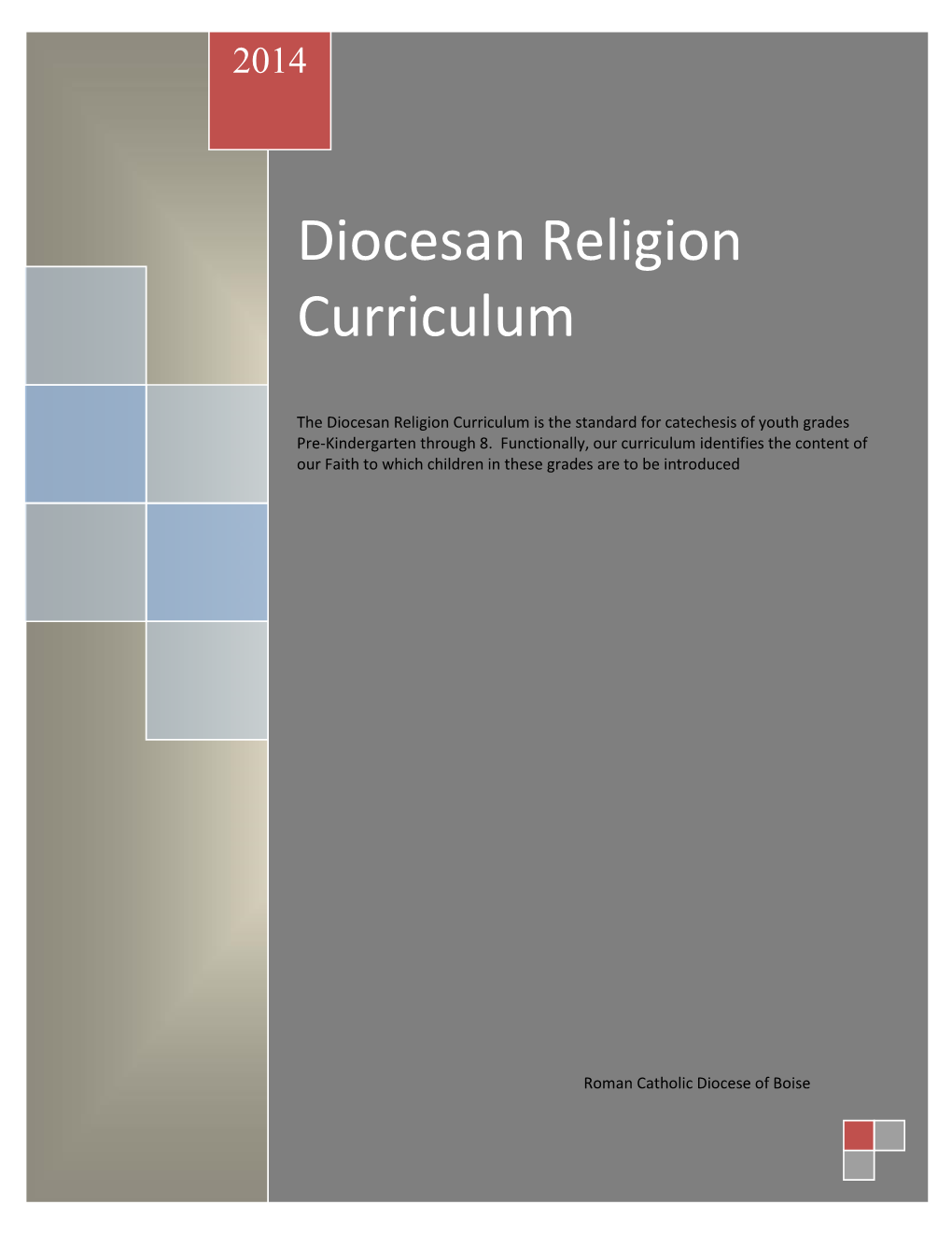 Diocesan Religion Curriculum