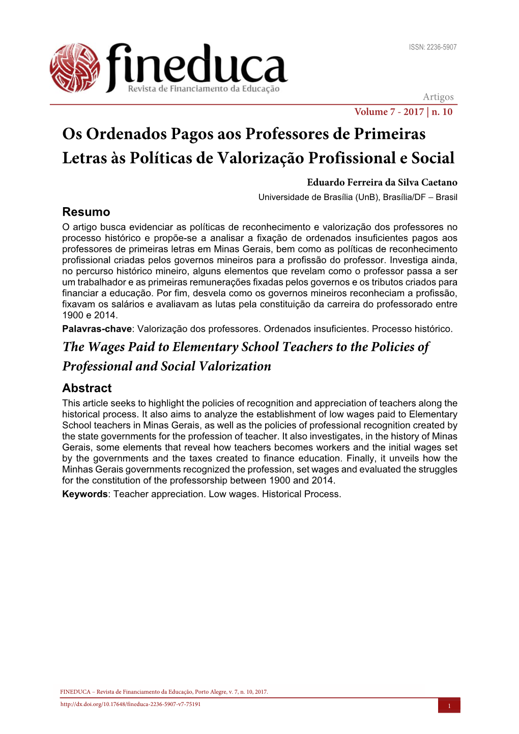 Os Ordenados Pagos Aos Professores De Primeiras Letras Às Políticas De