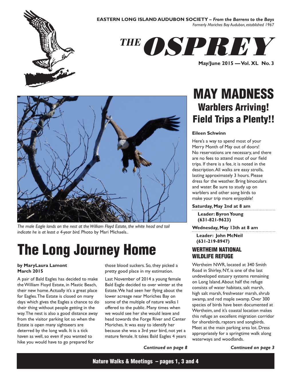 THEOSPREY May/June 2015 — Vol