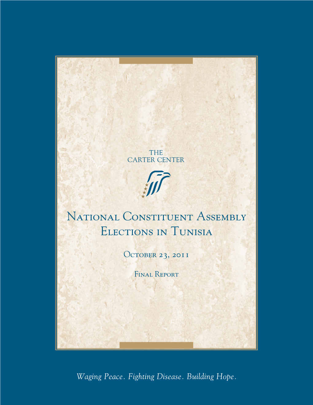 National Constituent Assembly Elections in Tunisia