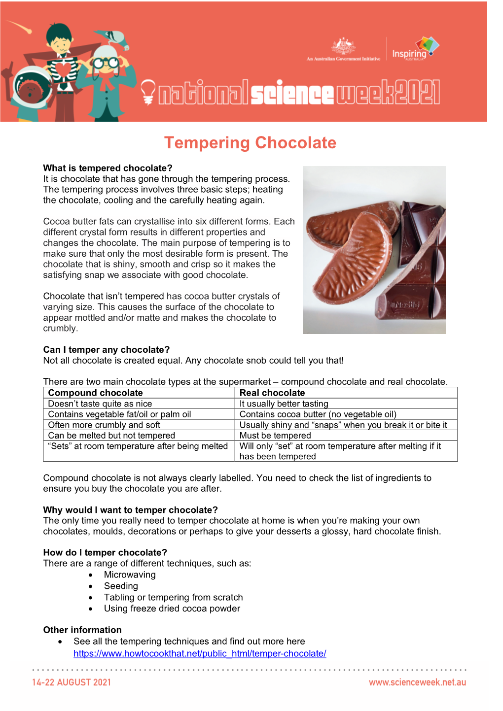 Tempering Chocolate