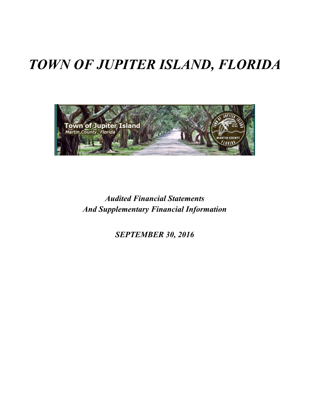 Town of Jupiter Island, Florida