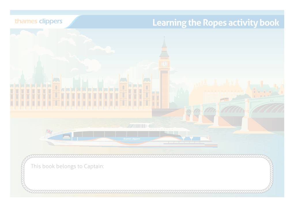 Learning the Ropes Activity Book