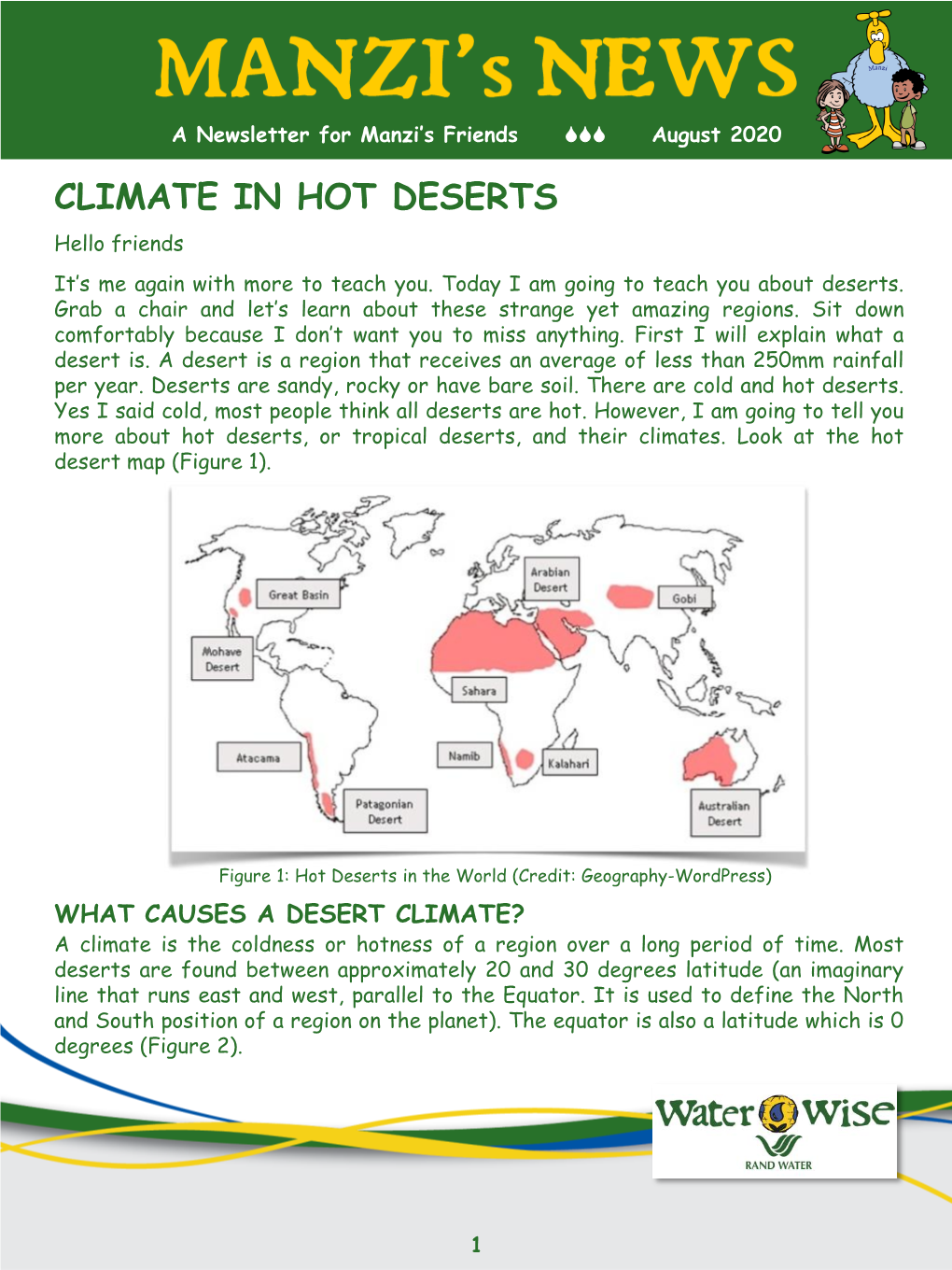 CLIMATE in HOT DESERTS Hello Friends