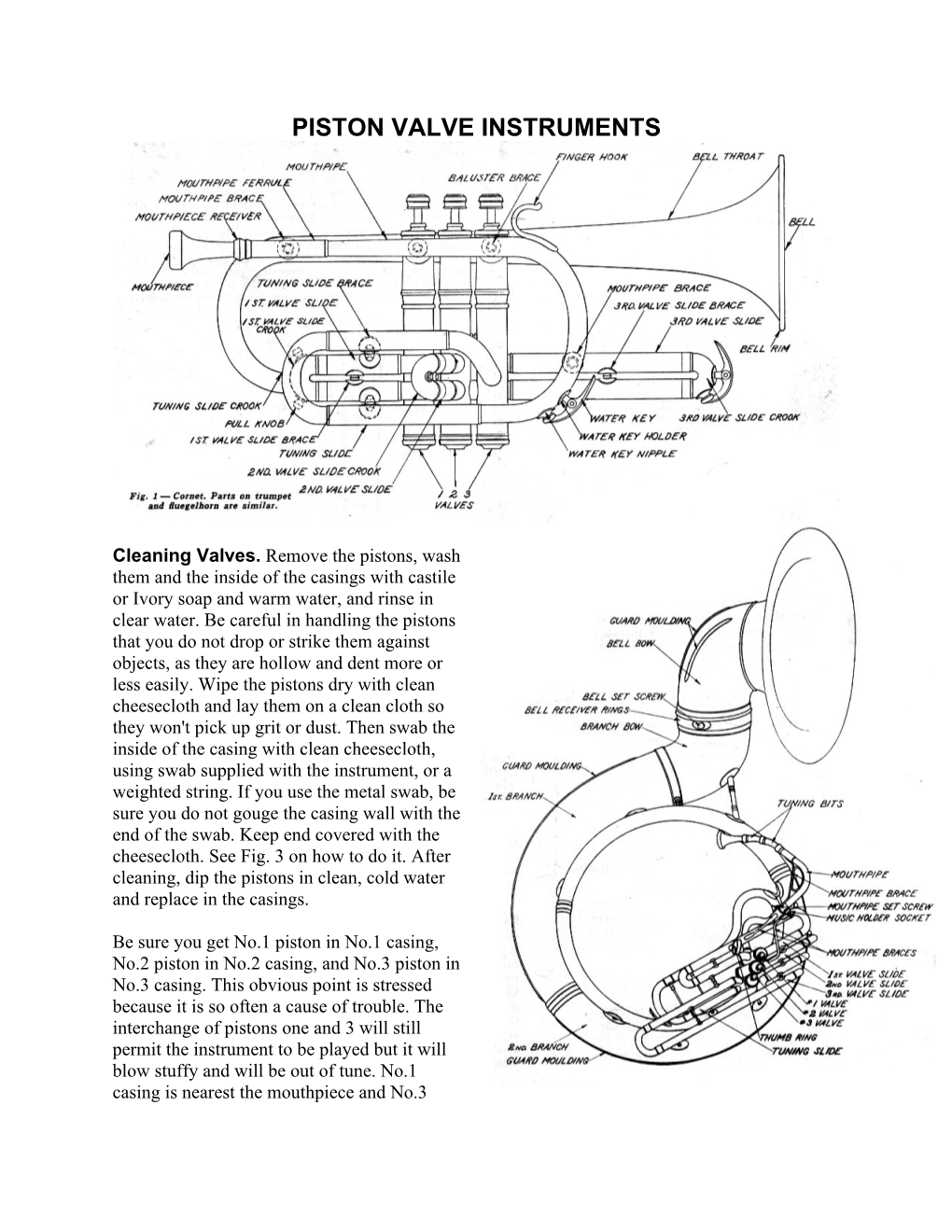 Piston Valve Instruments