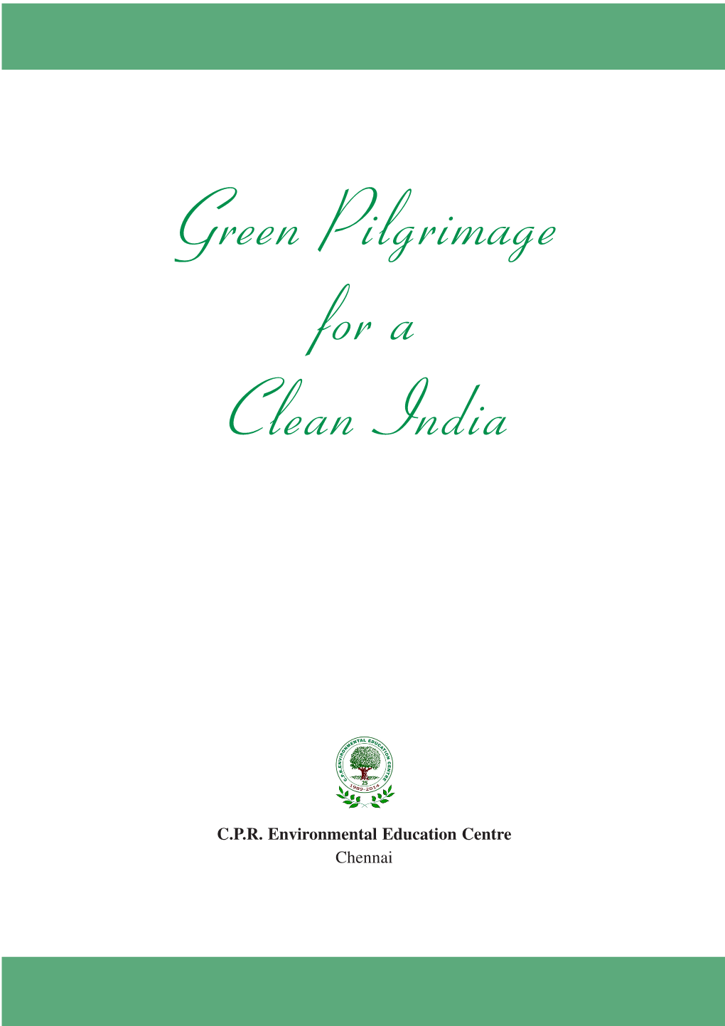 Green Prilgrimage Book 2014