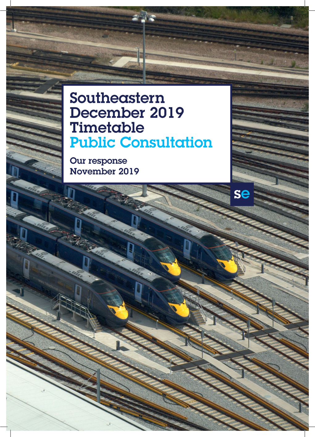 SE191120 December 2019 Timetable Consultation V3.Indd