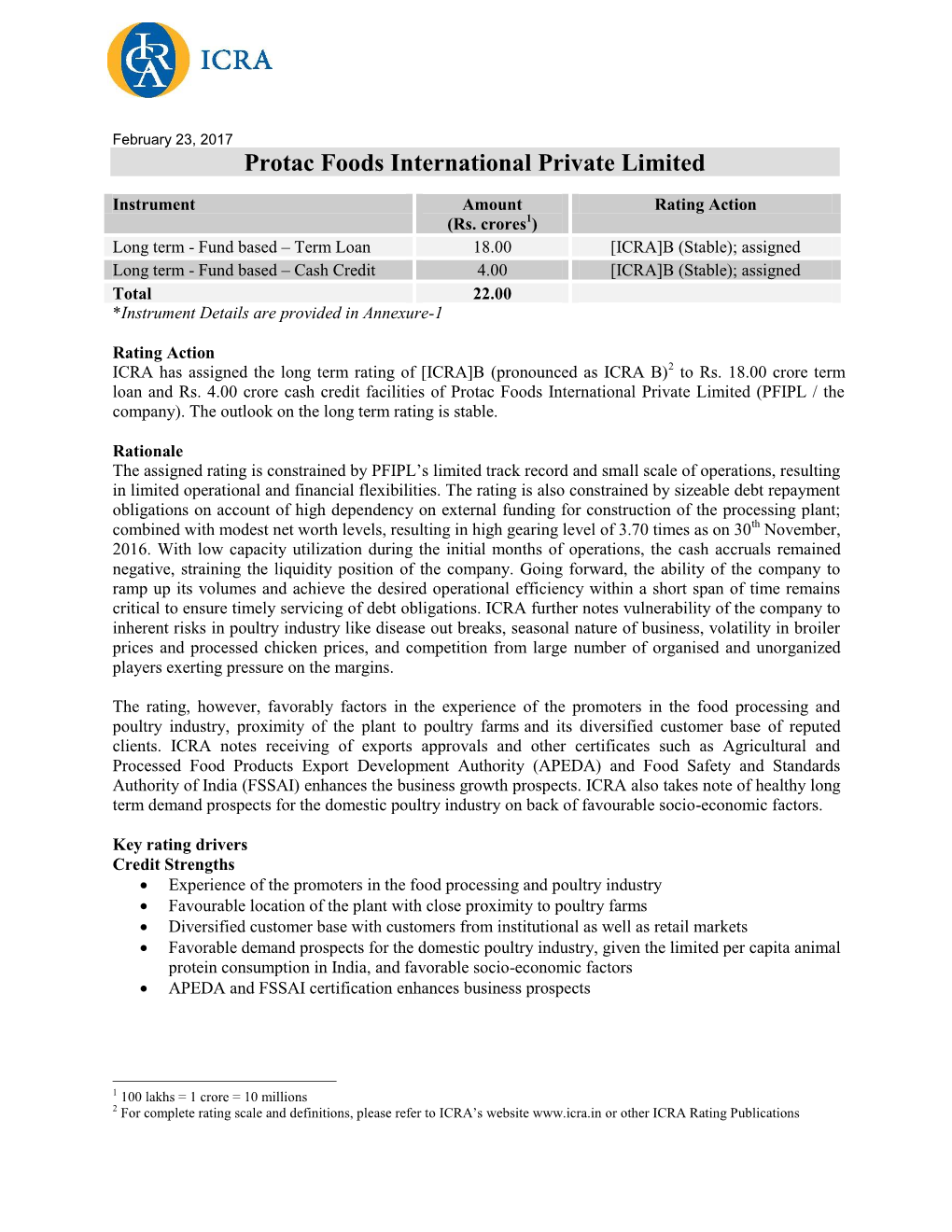 Protac Foods International Private Limited