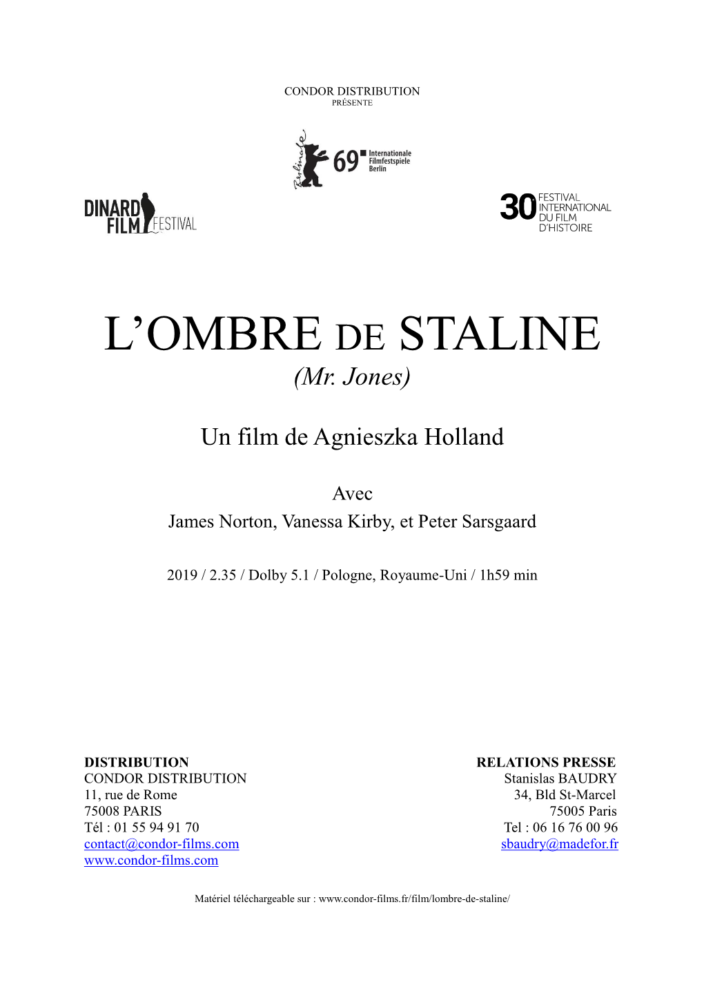 L'ombre De Staline