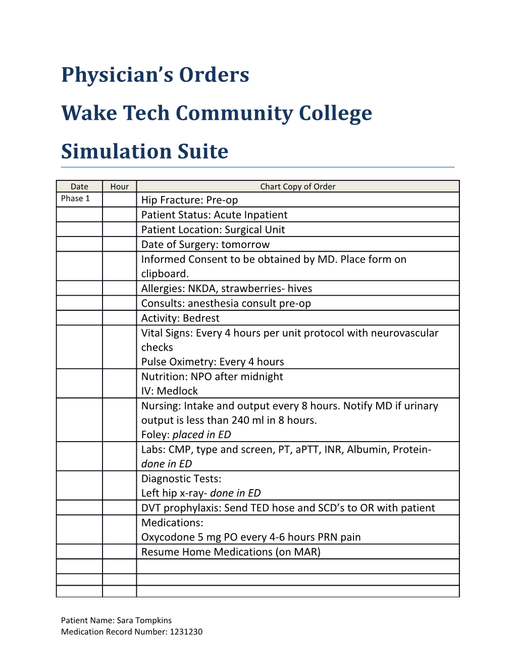 Wake Tech Community College