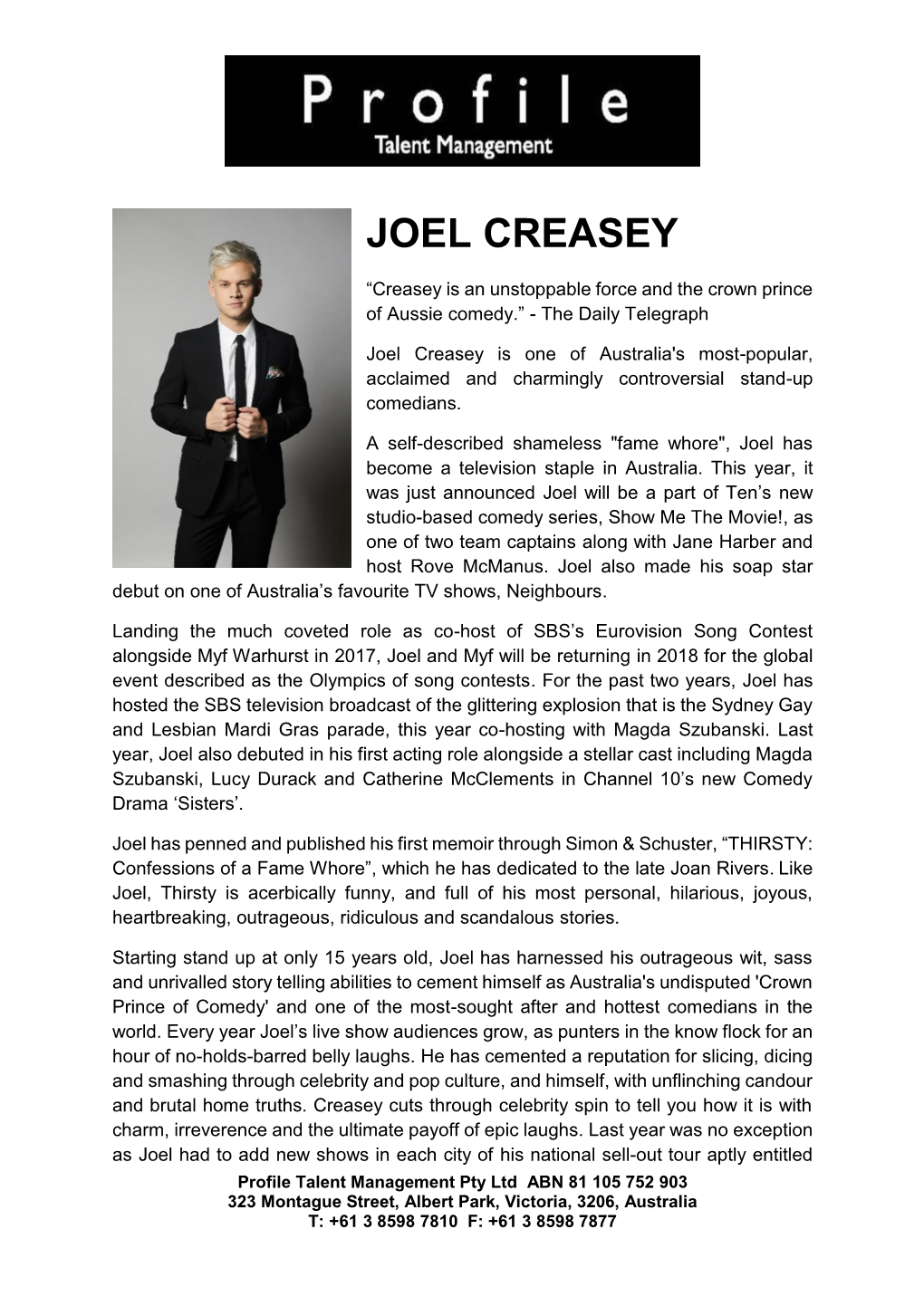 Joel Creasey