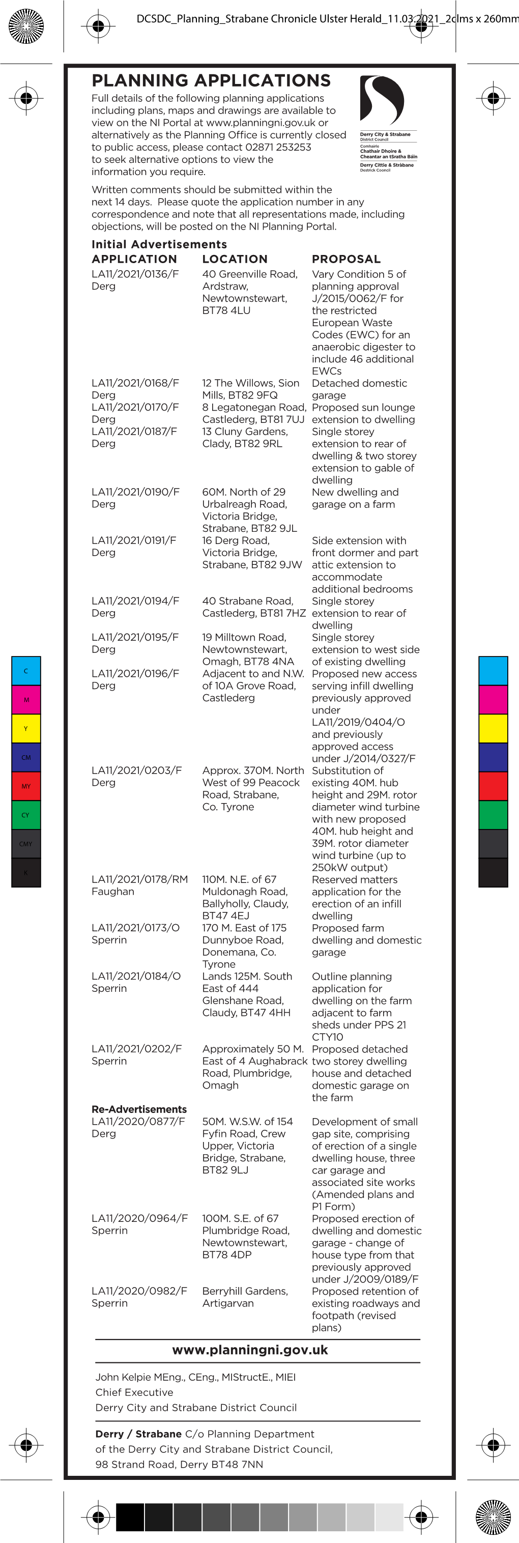 Planning Applications