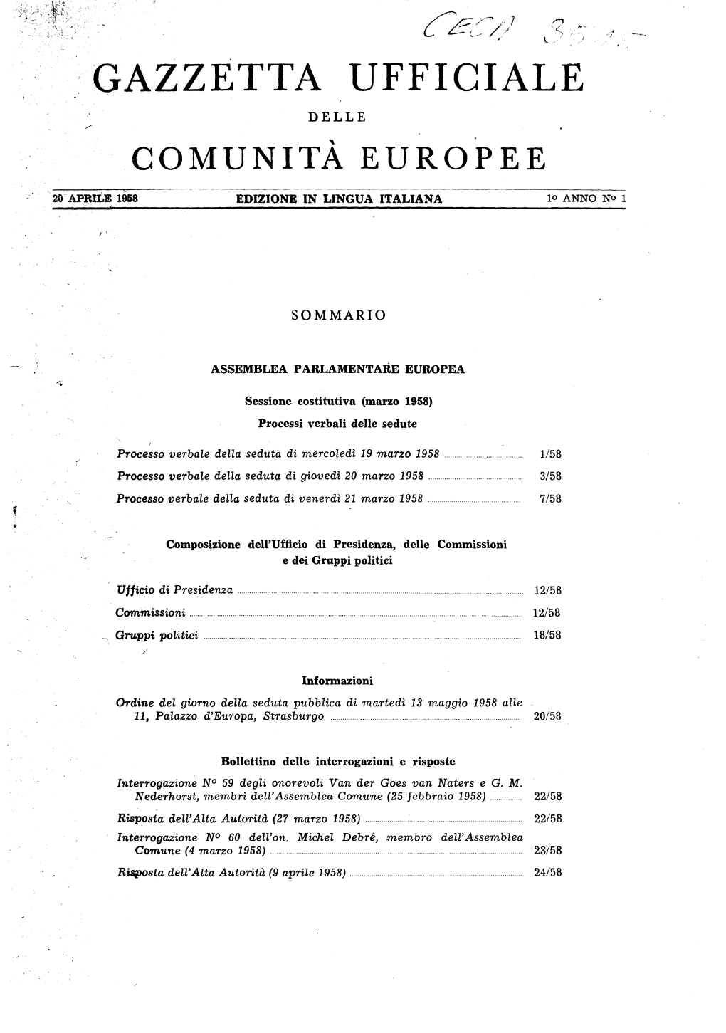 Gazzetta Ufficiale Comunità Europee