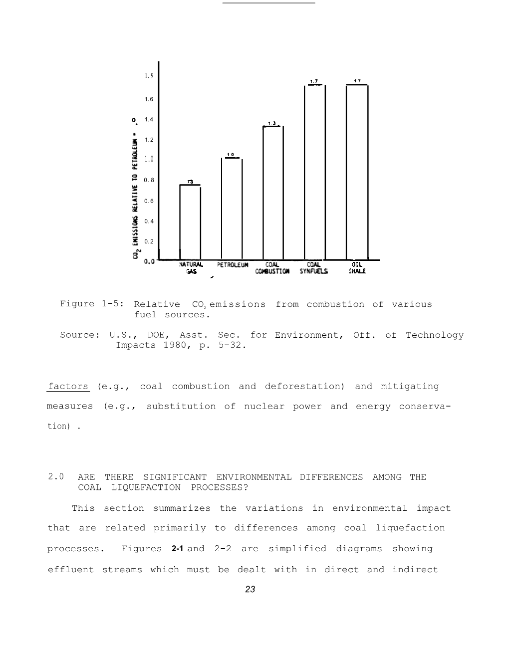 Environmental Issues of Synthetic Transportation Fuels from Coal (Part 5 of 9)