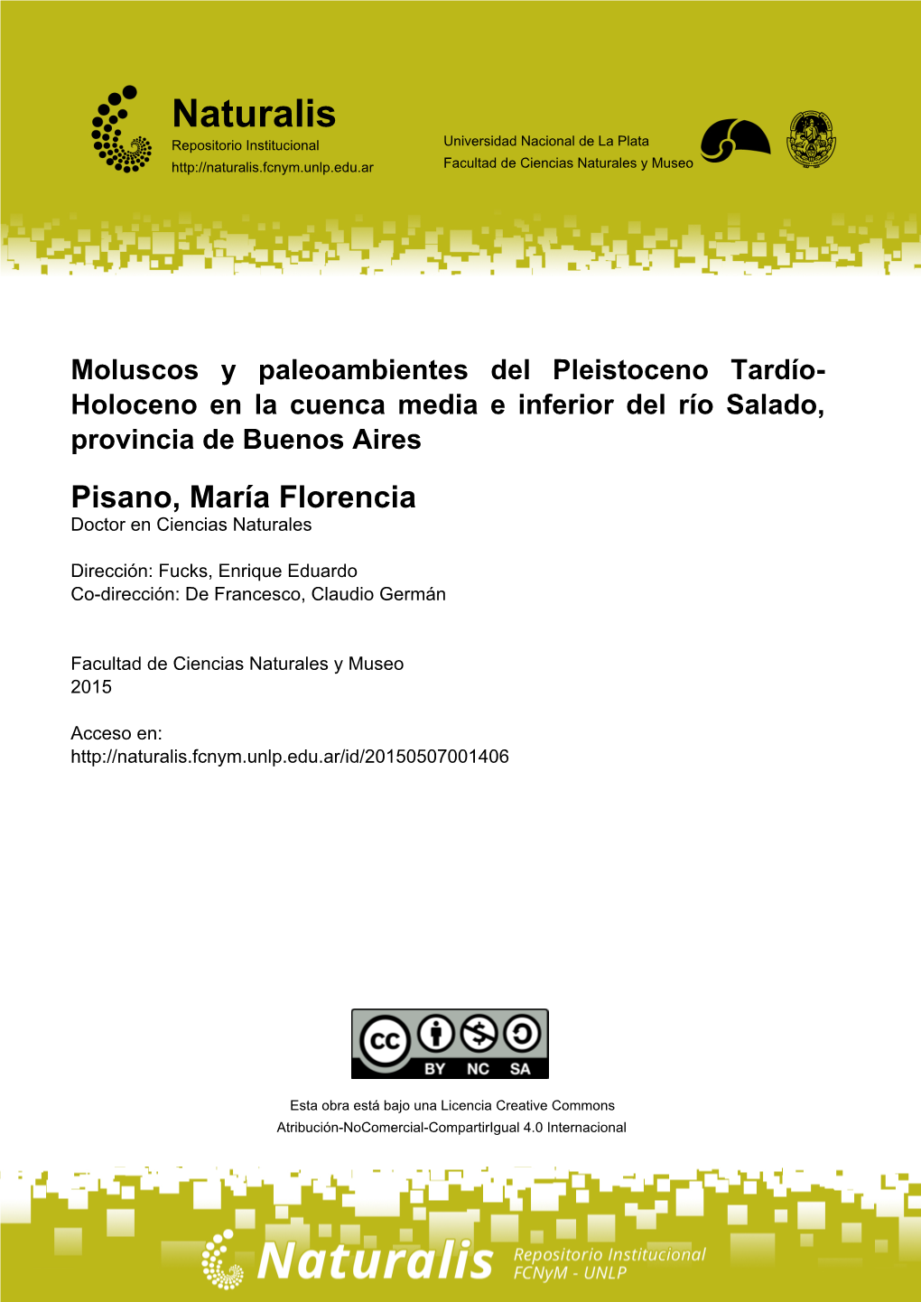 Moluscos Y Paleoambientes Del Pleistoceno Tardío