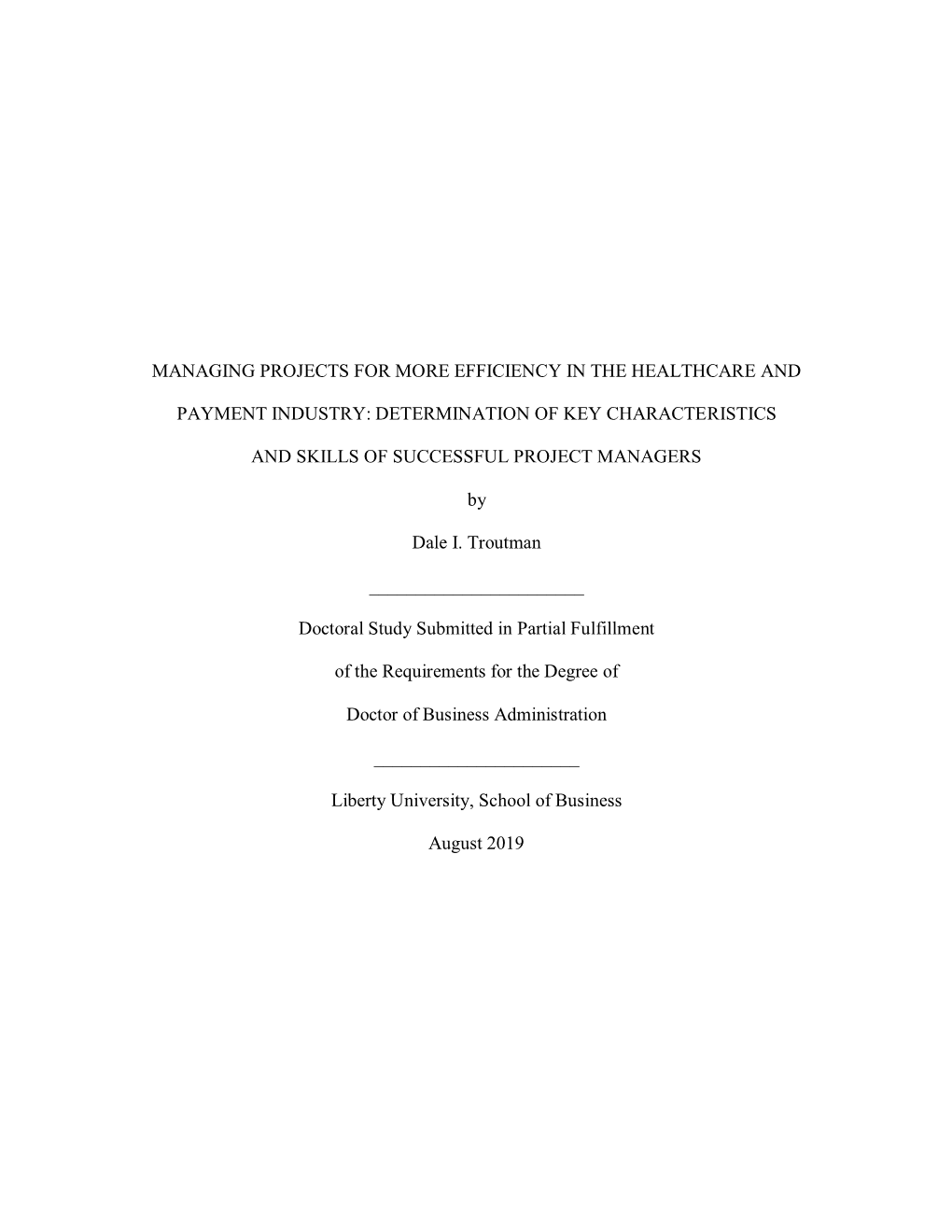 LU DBA Qualitative Dissertation