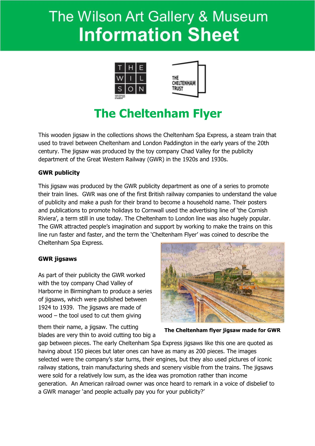 The Cheltenham Flyer