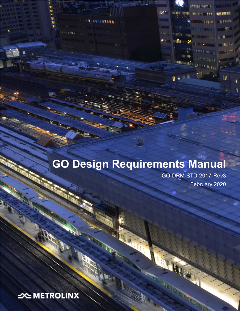 GO Design Requirements Manual (DRM)