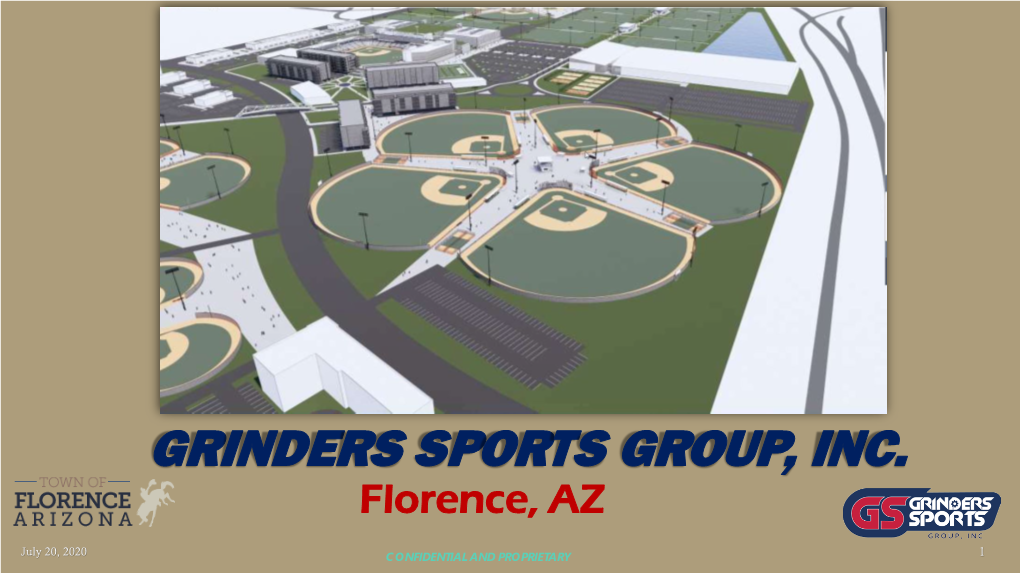 GRINDERS SPORTS GROUP, INC. Florence, AZ