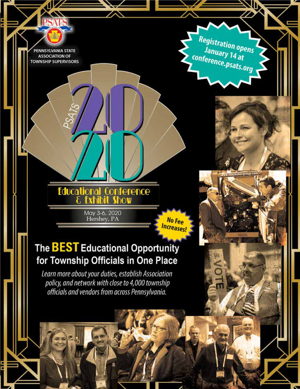 Nearly 300 Indoor and Outdoor Exhibits. SEE and HEAR MAY 3-6, 2020 • HERSHEY LODGE, HERSHEY, PA from YOUR PEERS!