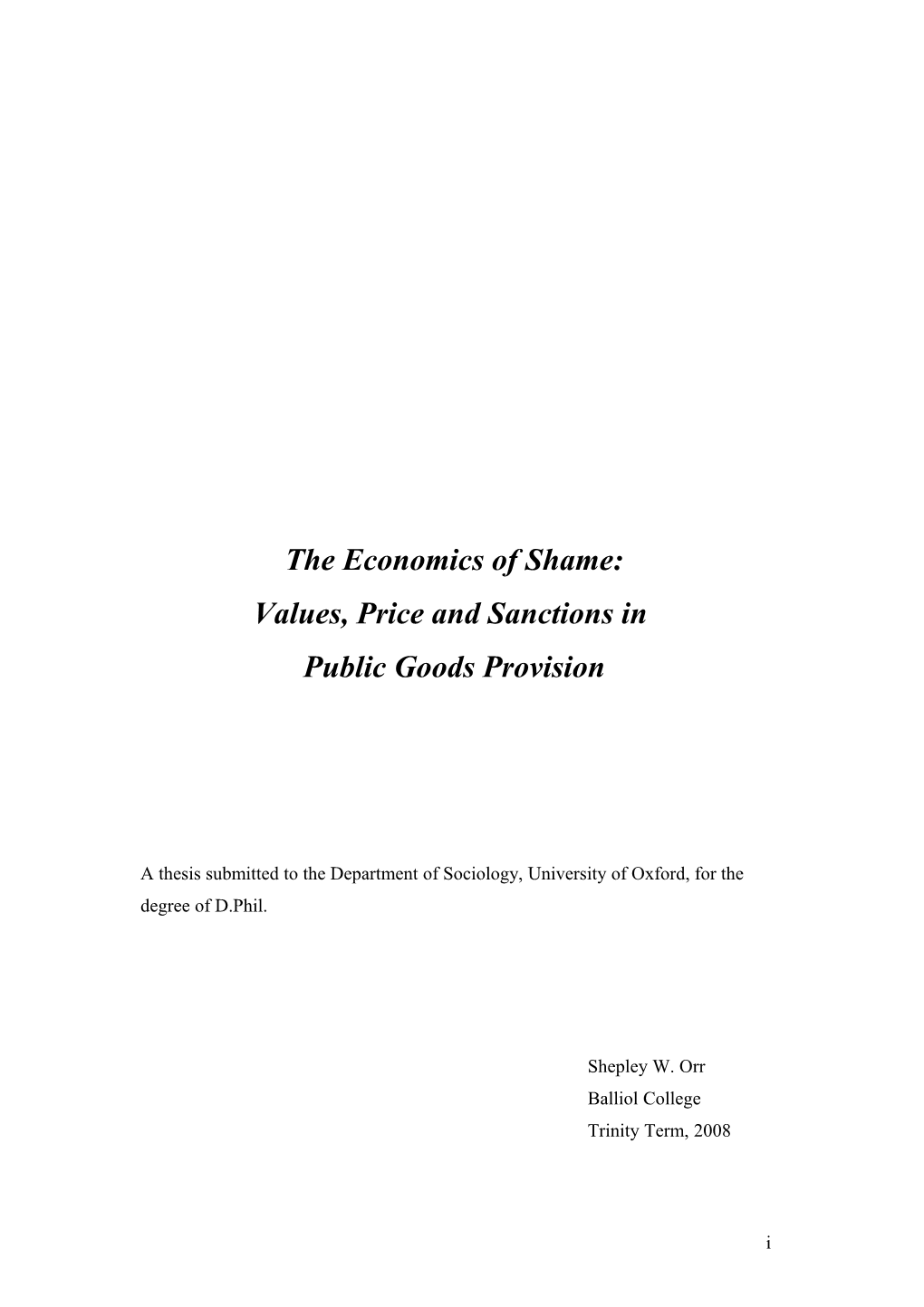 Approval and Disapproval As Selective Incentives: a Critique of Sociological Rational Choice