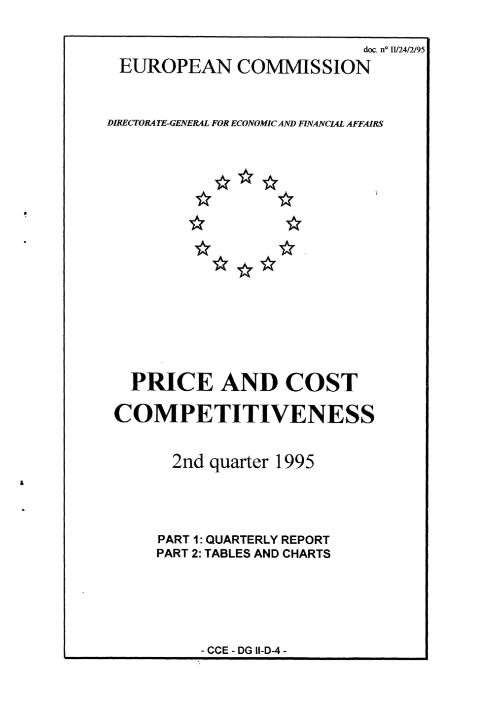 Price and Cost Competitiveness