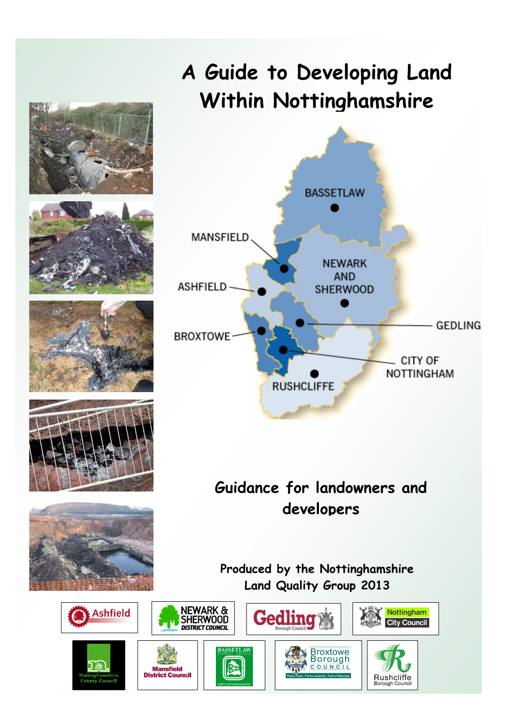 A Guide to Developing Land Within Nottinghamshire