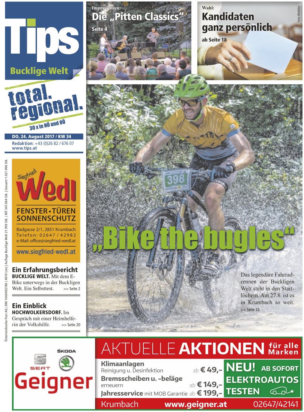 „Bike the Bugles“-Marathon in Krumbach