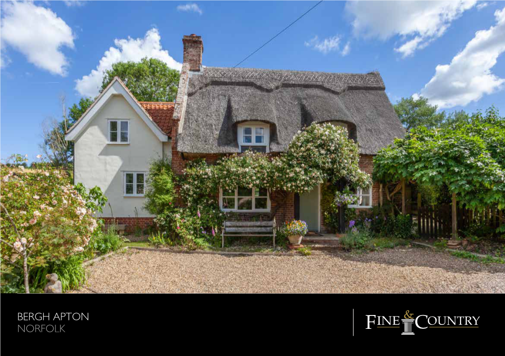 Bergh Apton Norfolk the Perfect Package