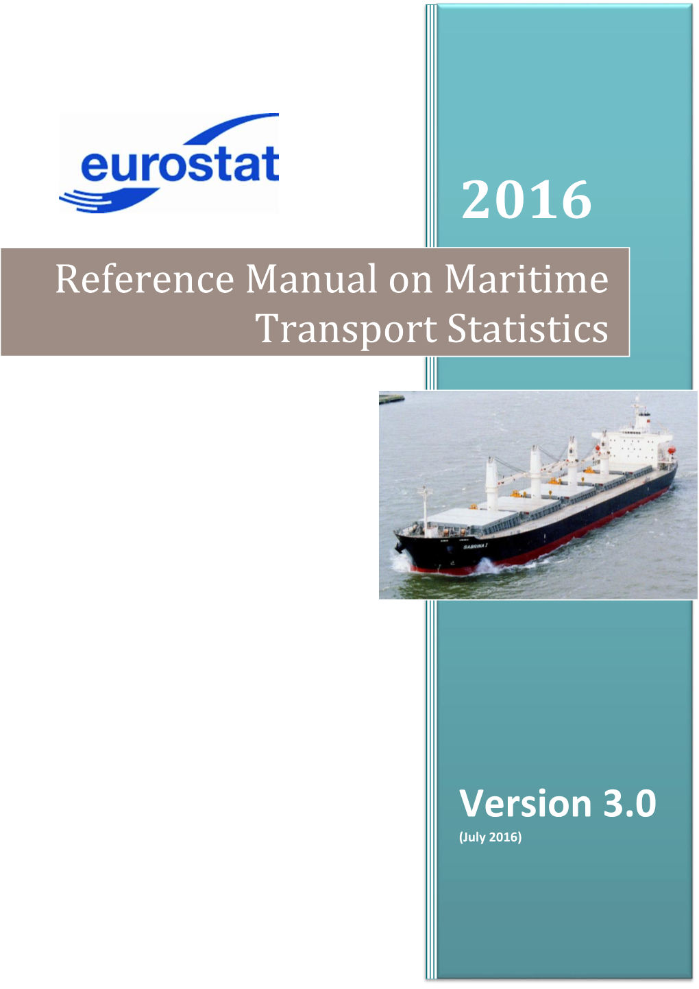 Reference Manual on Maritime Transport Statistics