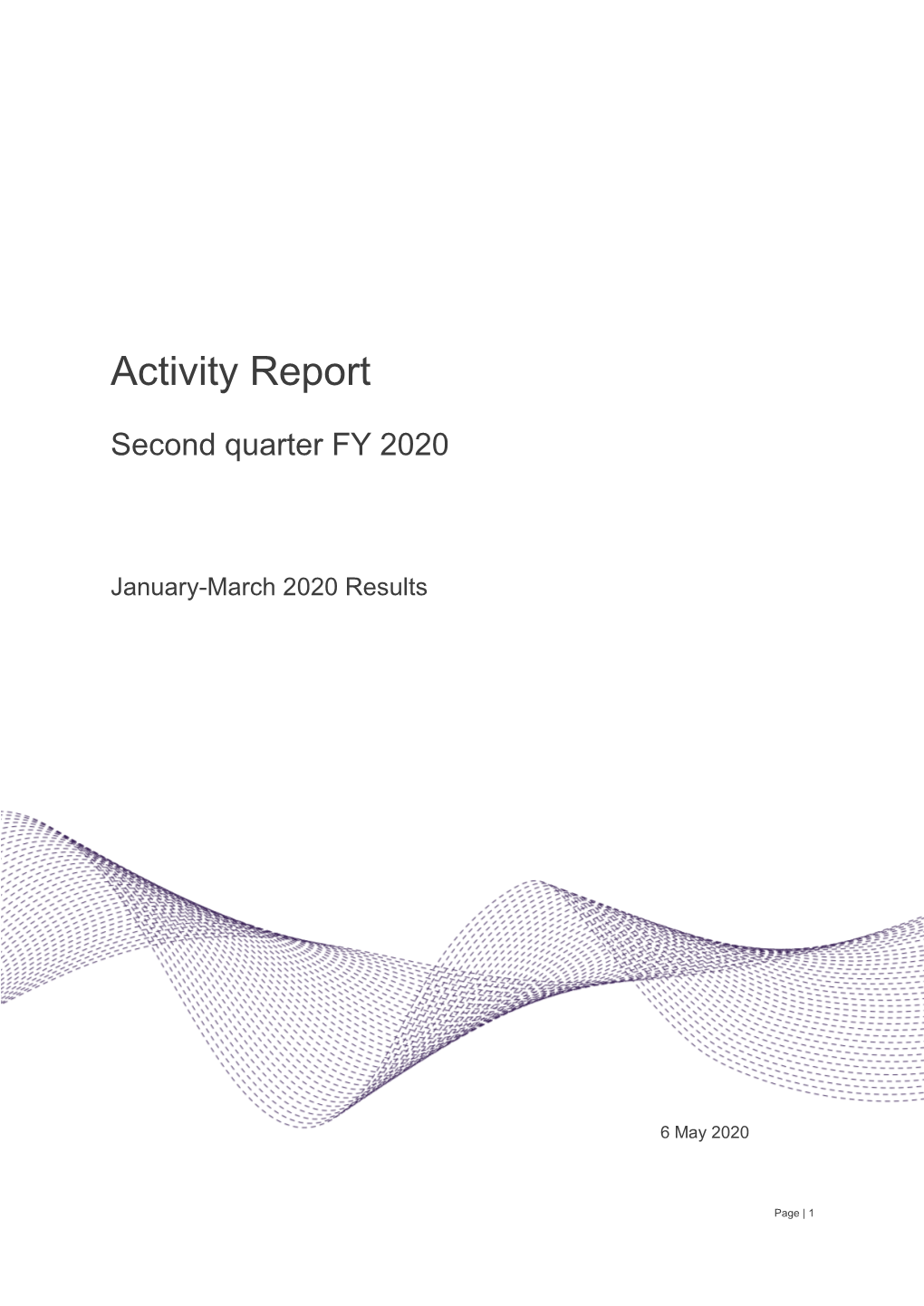 Activity Report