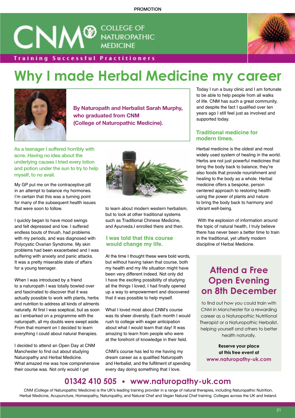 Why I Made Herbal Medicine My Career