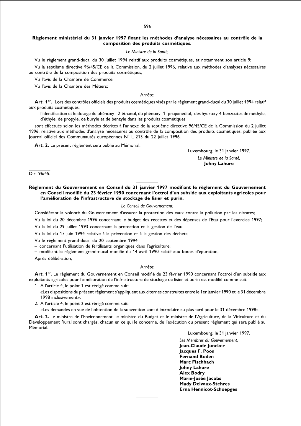 Anvier 1997 Fixant Les Méthodes D’Analyse Nécessaires Au Contrôle De La Composition Des Produits Cosmétiques