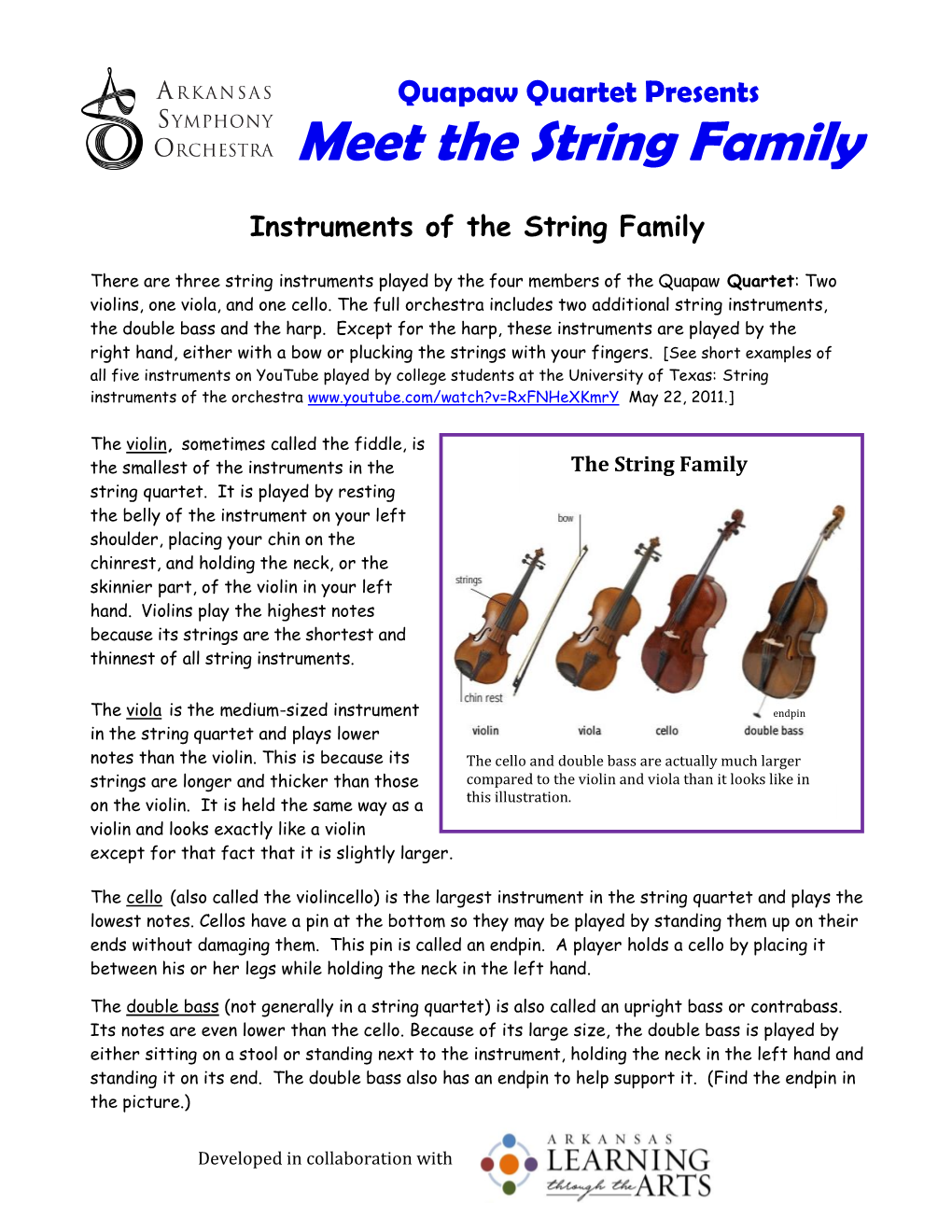 Meet the String Family