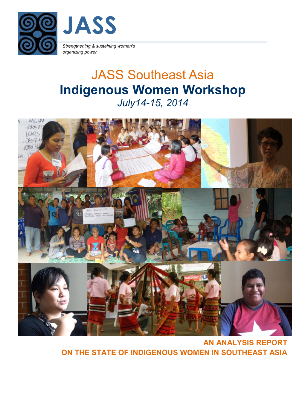 Indigenous Women Workshop July14-15, 2014