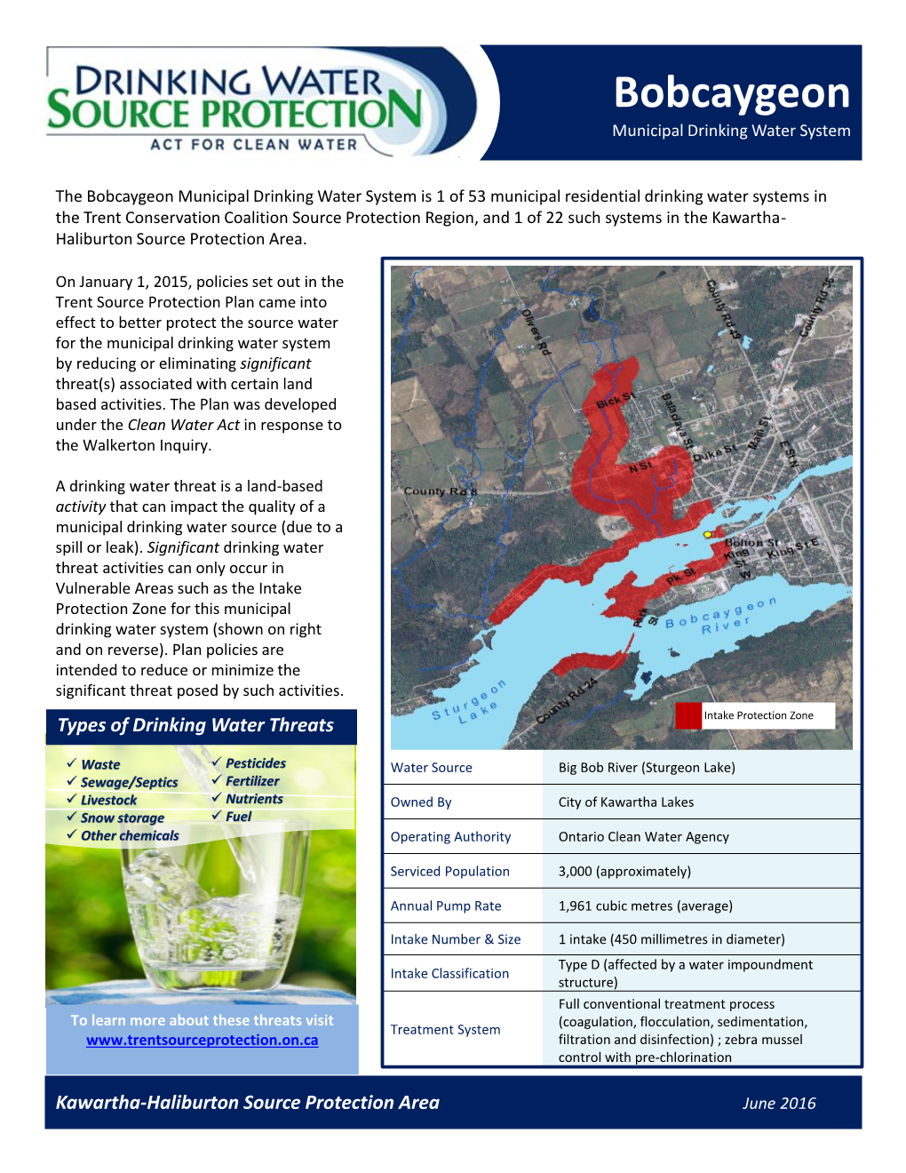 Bobcaygeon Municipal Drinking Water System