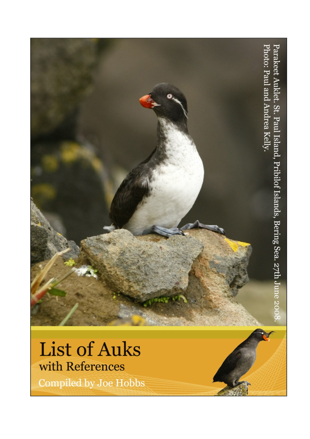 List of Auks with References