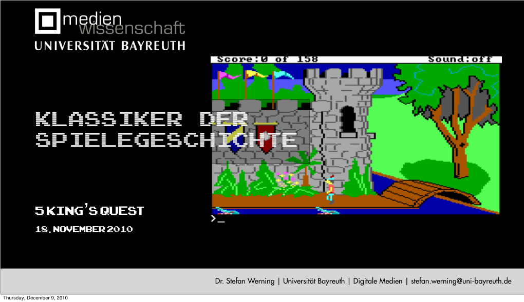 5 King's Quest Klassiker Der Spielegeschichte