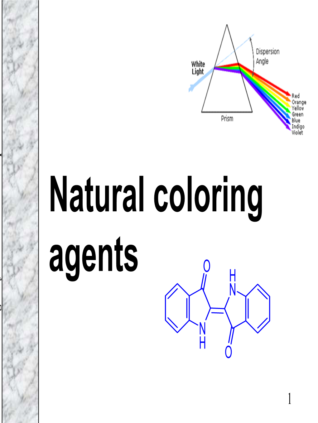 Natural Coloring Agents