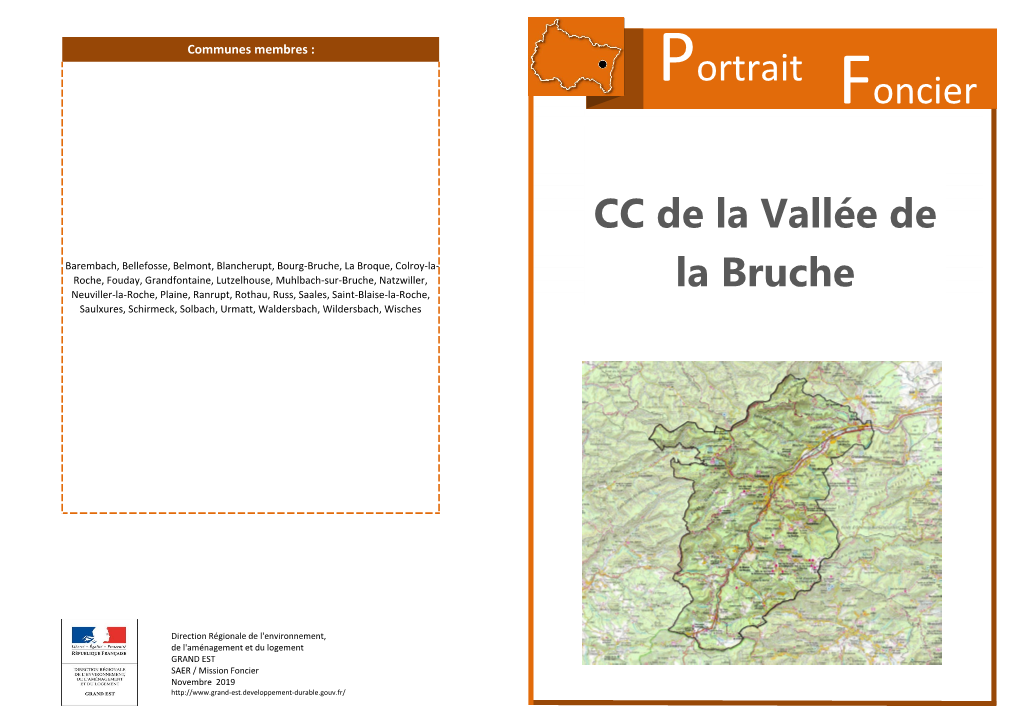 0 CC De La Vallée De La Bruche 0 Foncier Portrait