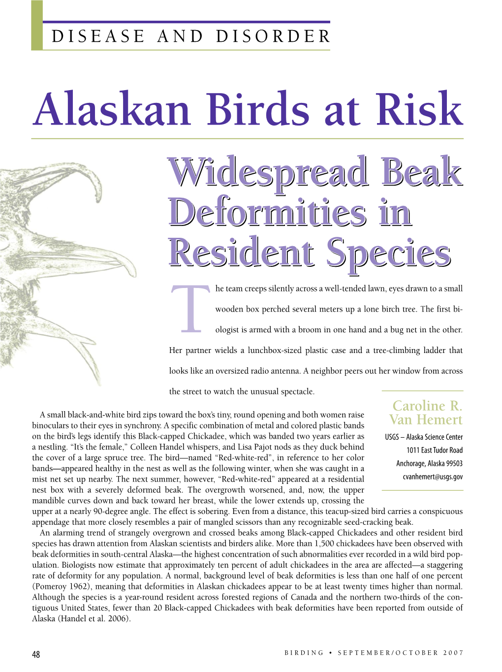 Alaskan Birds at Risk